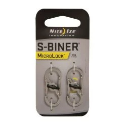 NiteIze S-Biner MicroLock (Black) -Field Store go 000940 z