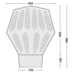 Robens Kiowa 10 Person Tipi Tent -Field Store go 044108 f