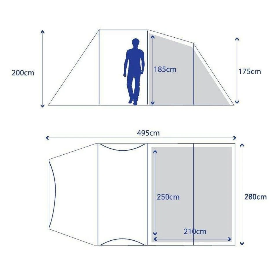 Berghaus Air 4 Tent 4 Berghaus Air 4 Tent - Image 2