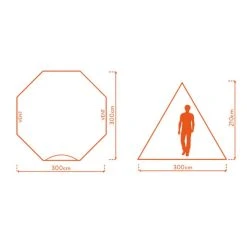 Eurohike Teepee Tent 9 Eurohike Teepee Tent -Field Store go 110860 b