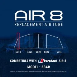 Eurohike Air 8 Replacement Air Tube (Front 534R) -Field Store go 190081 z