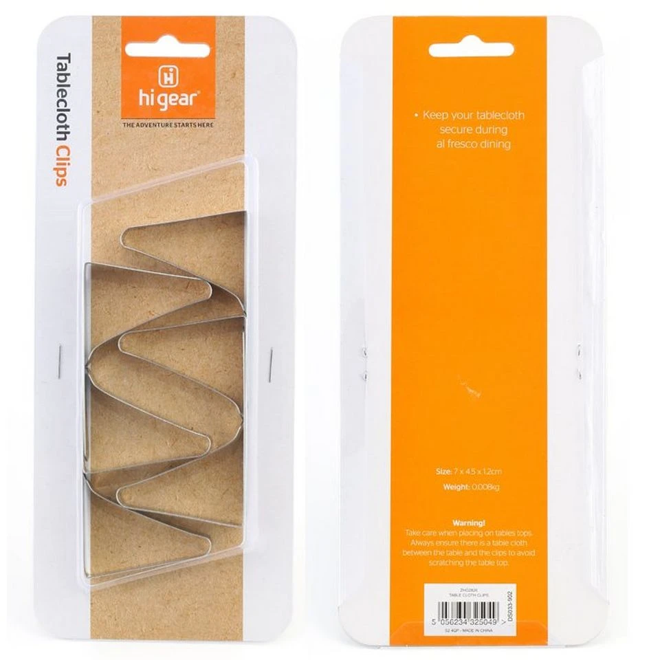Hi Gear Tablecloth Clips 4 Hi Gear Tablecloth Clips - Image 2