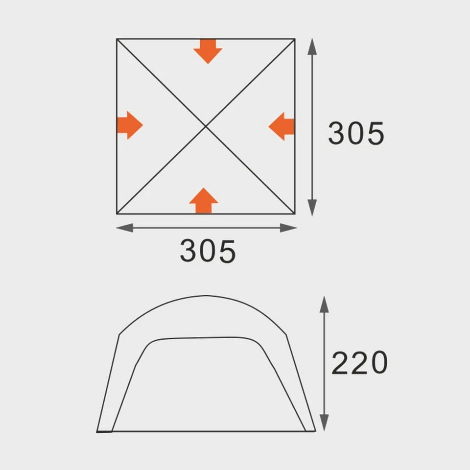 Eurohike Genus Shelter V2 5 Eurohike Genus Shelter V2 - Image 3