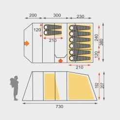 Hi Gear Hampton 8DLX Nightfall -Field Store go 350975 b
