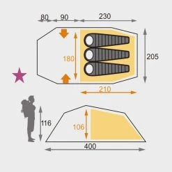 OEX Coyote III Backpacking Tent -Field Store go 350976 b