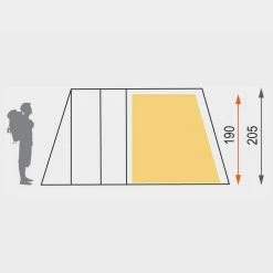 Hi Gear Vanguard Nightfall 6 Tent -Field Store go 351574 c