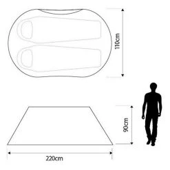 Eurohike Pop 200 2 Person Tent 6 Eurohike Pop 200 2 Person Tent -Field Store go 503082 b