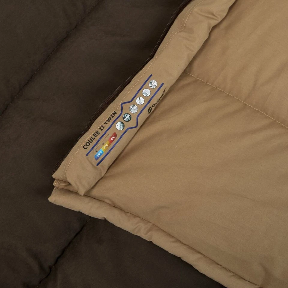 Outwell Coulee II Double Sleeping Bag 10 Outwell Coulee II Double Sleeping Bag - Image 8